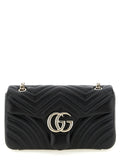 Gucci Black Lamb Leather Shoulder Bag