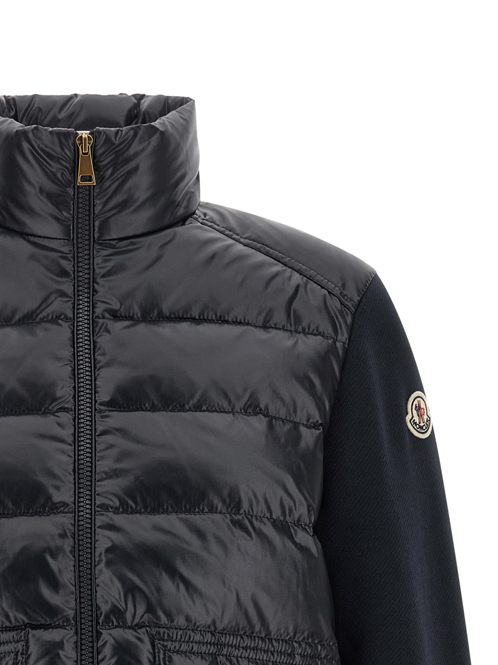 Moncler Blue Polyamide Cardigan