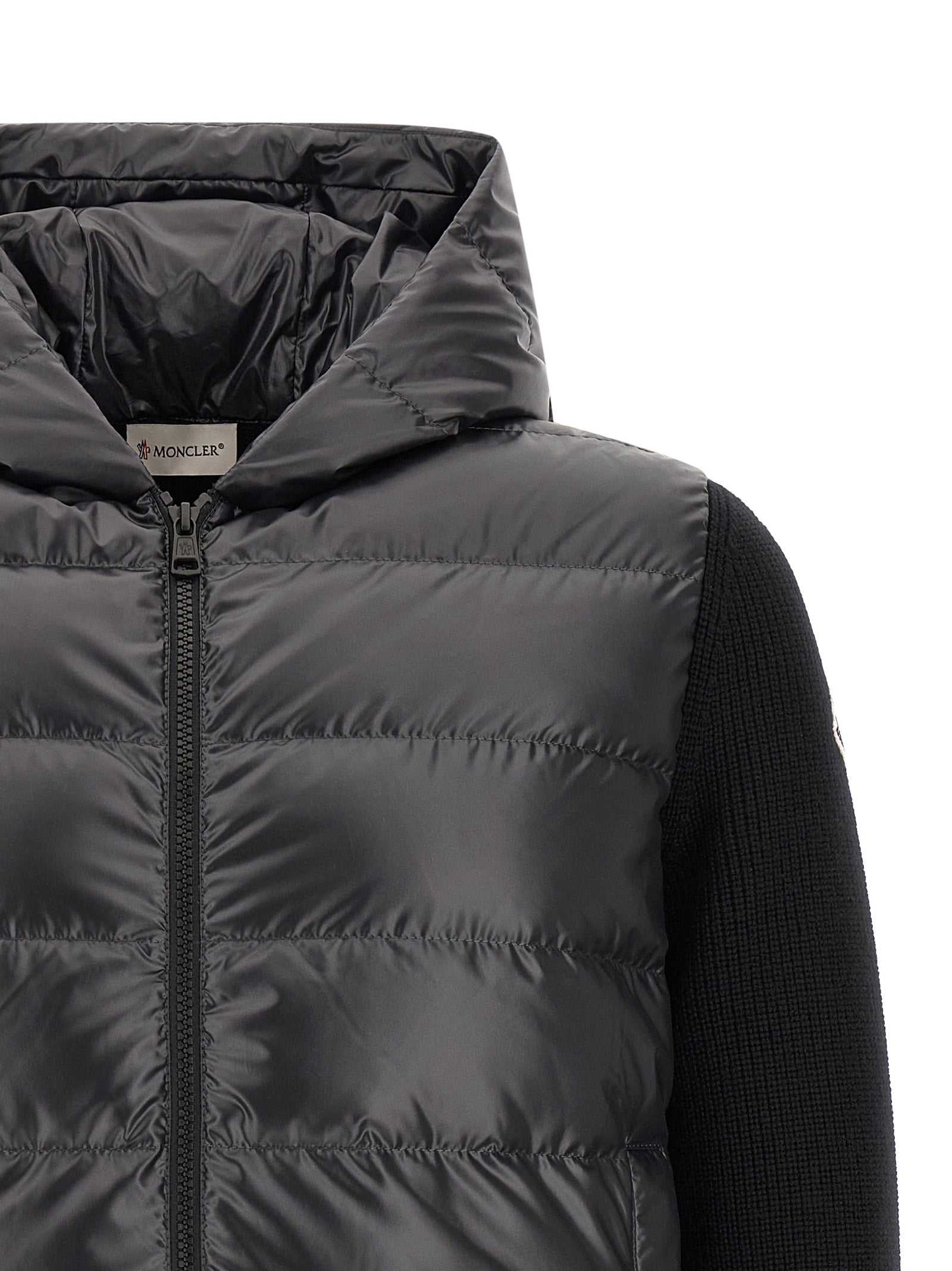 Moncler Black Polyester Cardigan