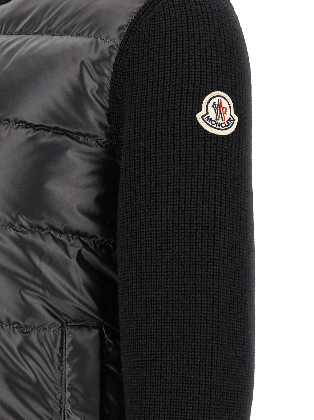 Moncler Black Polyester Cardigan