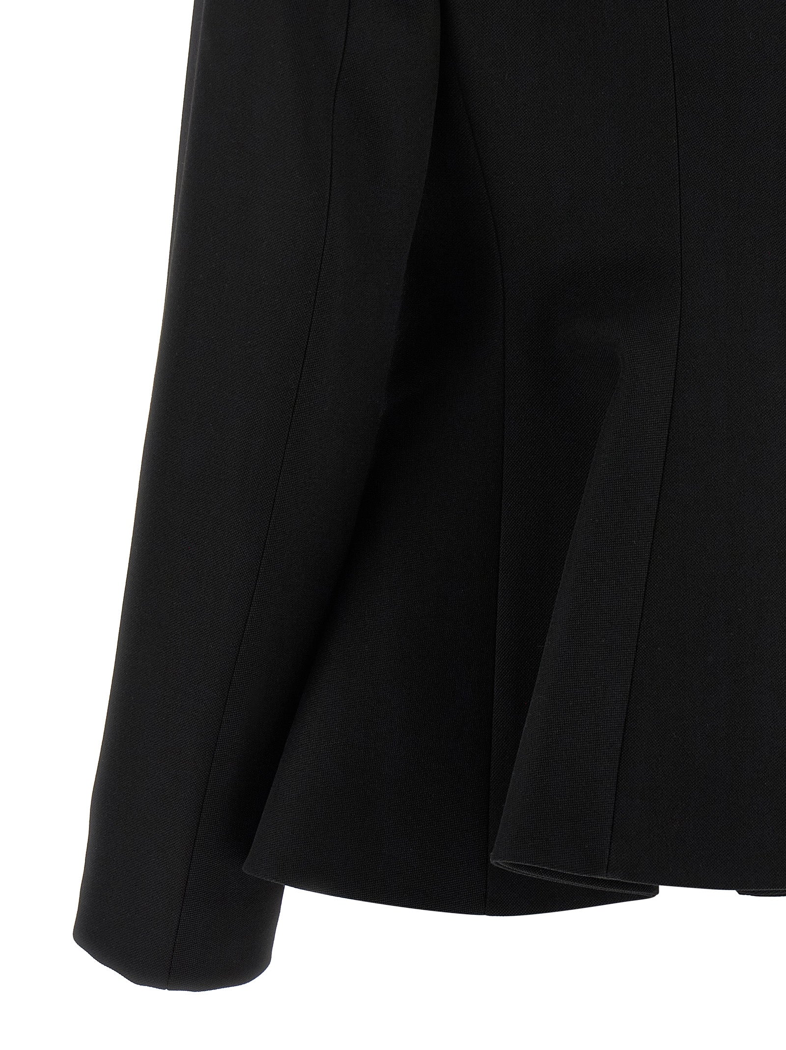 Fendi Black Virgin Wool Blazer