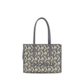 Coccinelle Gray Fabric Shoulder Bag