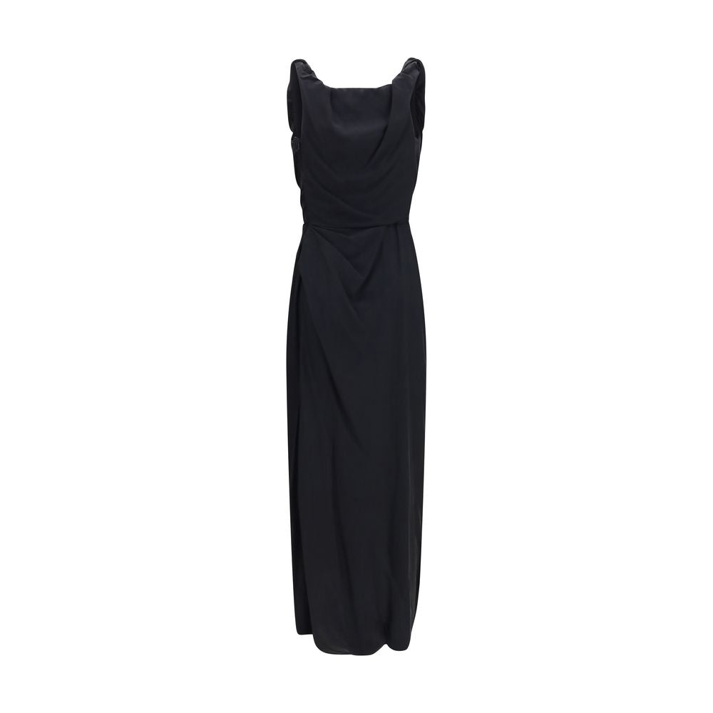 Vivienne Westwood Black Viscose Casual Dress
