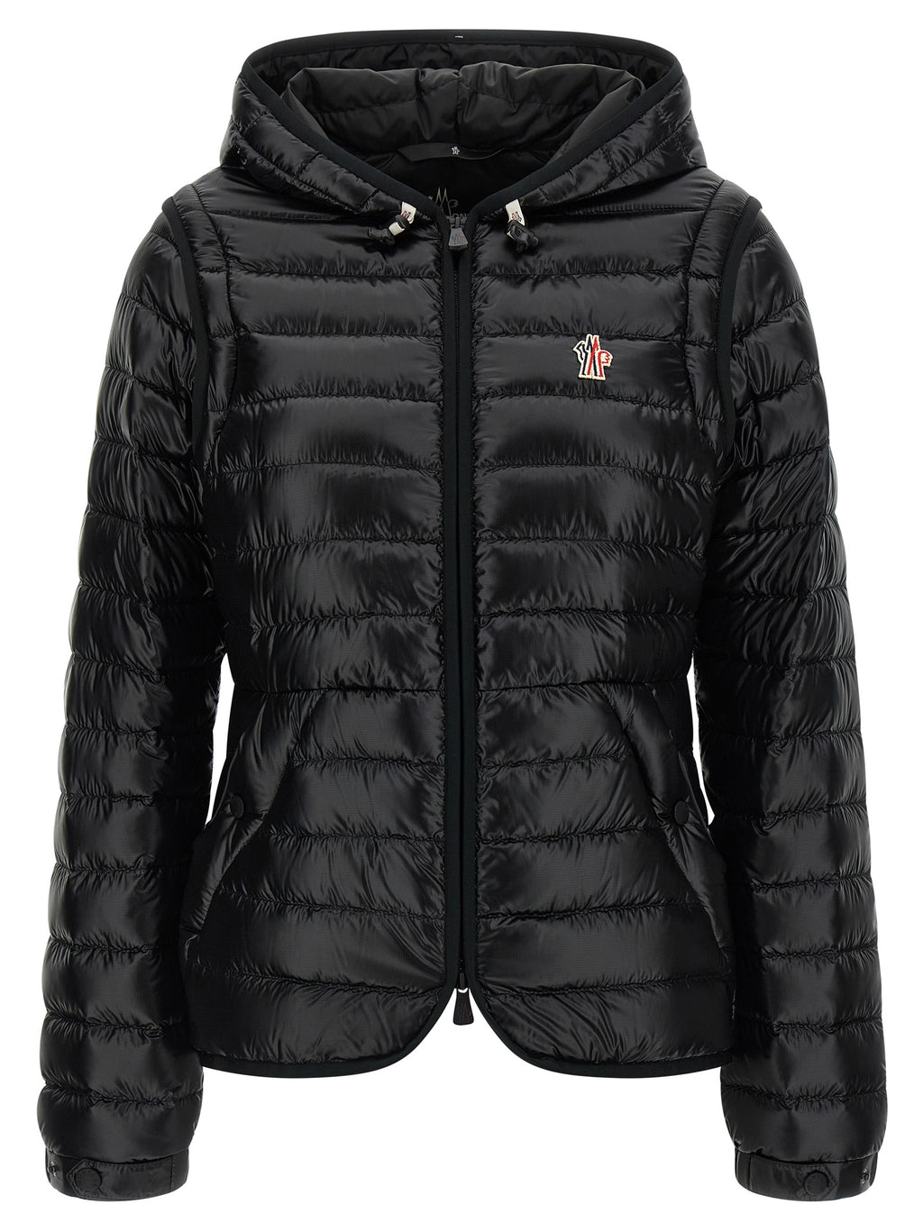 Moncler Grenoble Black Polyamide Shell Jacket