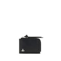 Vivienne Westwood Black Calf Leather Bos Taurus Wallet