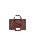 Balenciaga Bordeaux Lamb Ovis Aries Aries Handbag