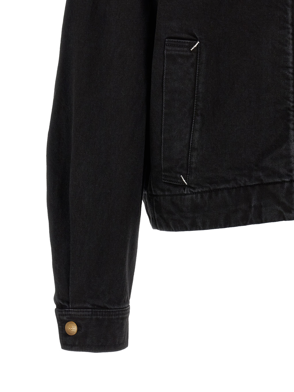 Jacquemus Black Cotton Denim Jacket