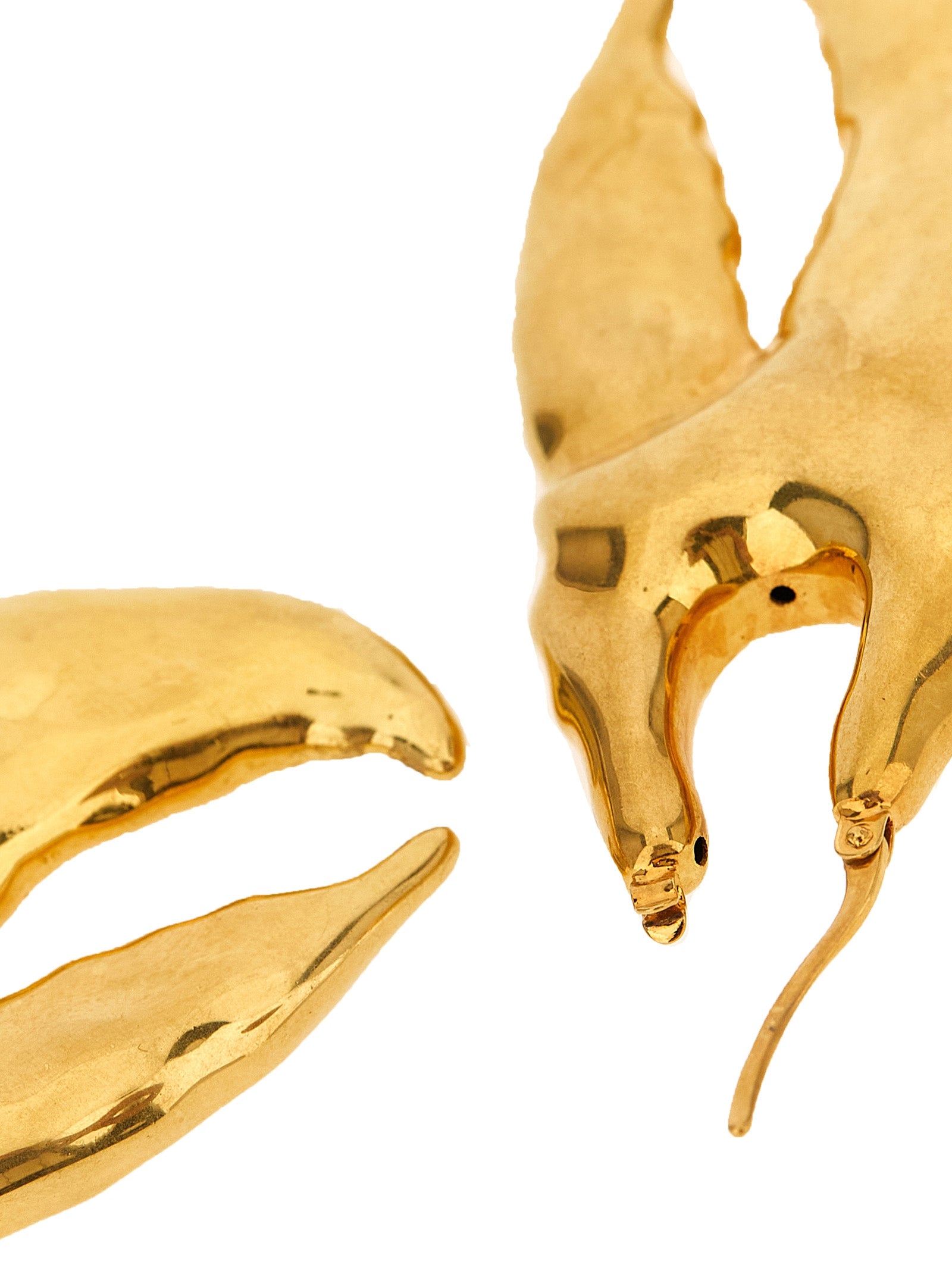 Jacquemus Gold Copper Earrings