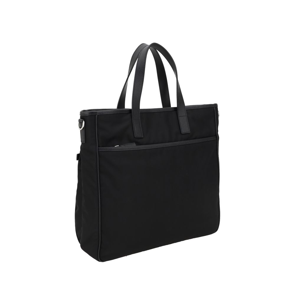Prada Black Nylon Shoulder Bag
