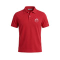 Trussardi Beachwear Rotes Baumwoll-Poloshirt für Männer