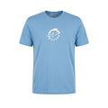 Trussardi Beachwear Hellblaues Baumwoll-Herren-T-Shirt