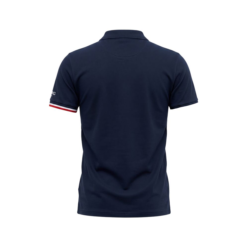 Iceberg Blaues Baumwoll-Poloshirt für Männer