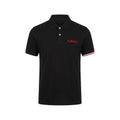 Iceberg Schwarzes Baumwoll-Poloshirt für Männer
