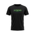 Iceberg Schwarzes Baumwolle Männer T-Shirt