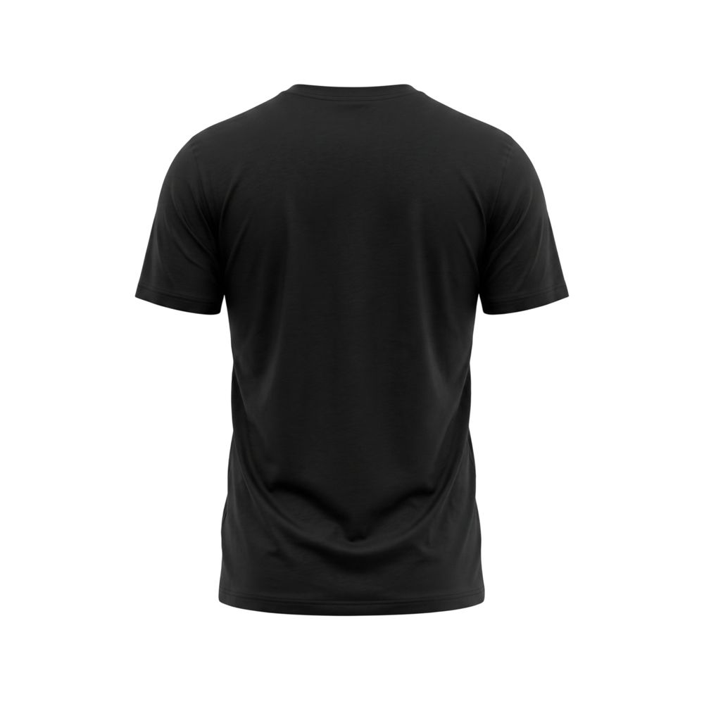 Iceberg Schwarzes Baumwolle Männer T-Shirt