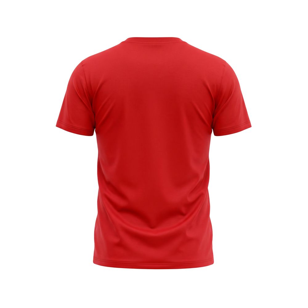 Iceberg Rotes Baumwolle Männer T-Shirt