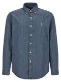 Polo Ralph Lauren Blue Cotton Blouse