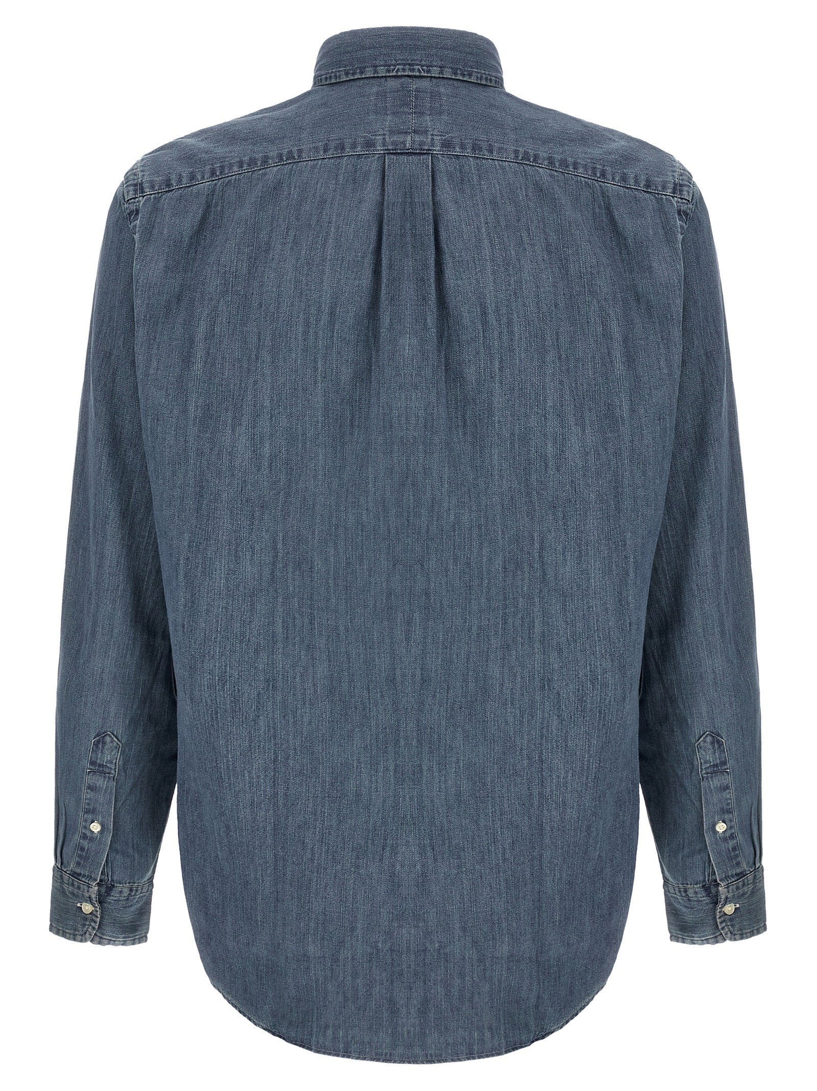 Polo Ralph Lauren Blue Cotton Blouse