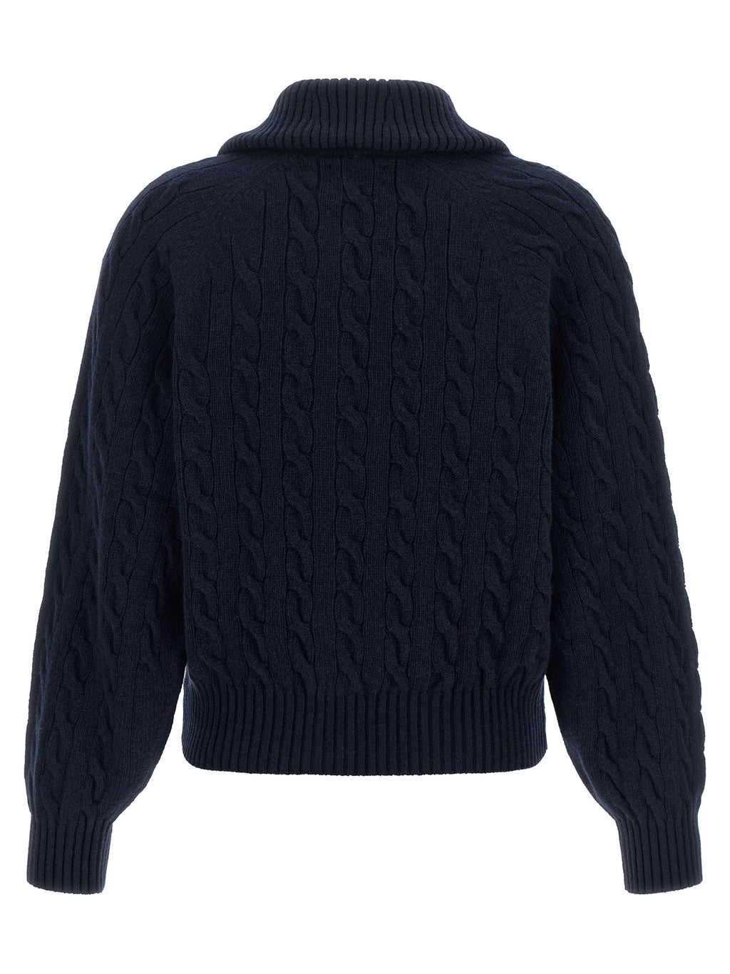 Polo Ralph Lauren Blue Wool Cardigan