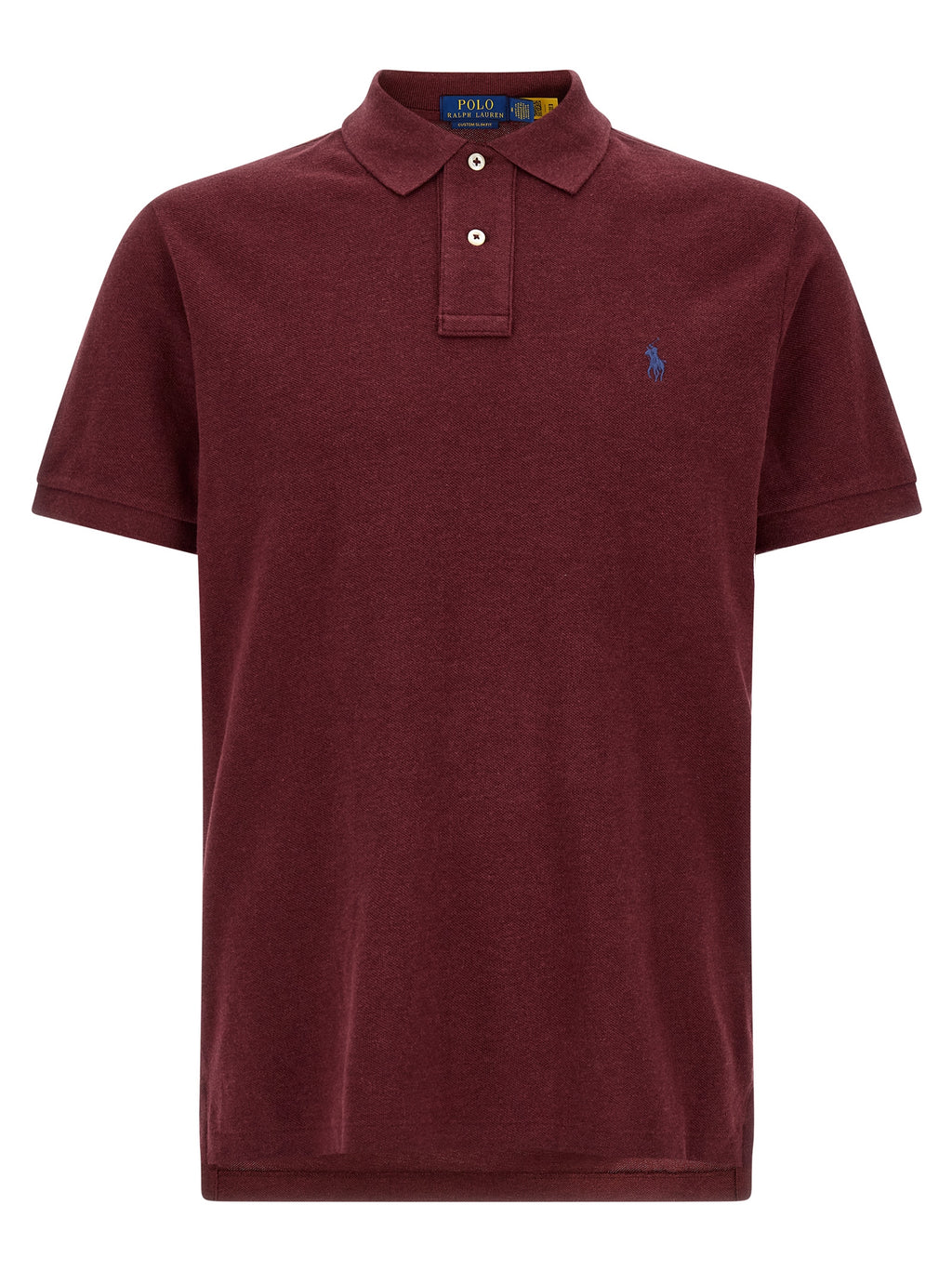 Polo Ralph Lauren Bordeaux Cotton Polo Shirt