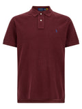 Polo Ralph Lauren Bordeaux Cotton Polo Shirt