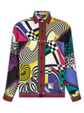 Versace Multicolor Silk Blouse