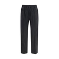 Valentino Garavani Black Cotton Chino Pants