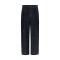 Giorgio Armani Black Viscose Casual Pants