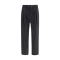 Dolce & Gabbana Black Wool Oves Aries Joggers (Workout Pants)