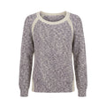 Trussardi Jeans Grey Cotton Women's Sweater