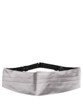 Dolce & Gabbana Gray Men 100% Silk Belt Waist Cummerbund