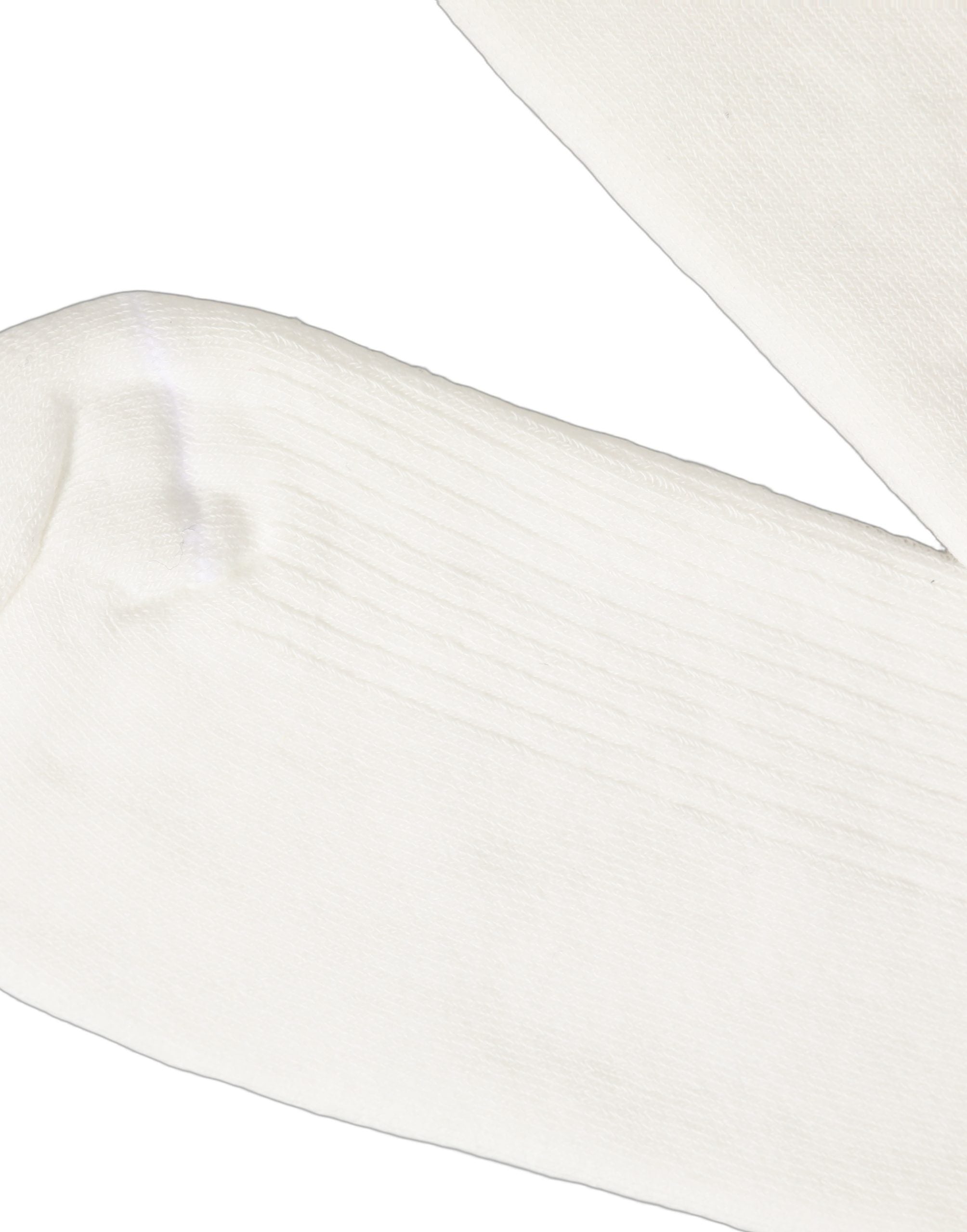Dolce & Gabbana White Cotton DG Logo Mid Calf Accessory Socks