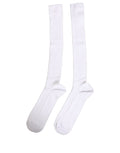 Dolce & Gabbana Men White Viscose Over The Calf Accessory Socks