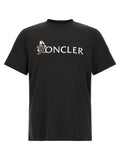 Moncler Black Cotton T-Shirt