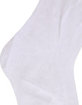 Dolce & Gabbana .White Nylon Logo Calf Long Women Accessory Socks