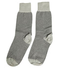 Dolce & Gabbana Charcoal Grey Logo Mid Calf Women Accessory Socks