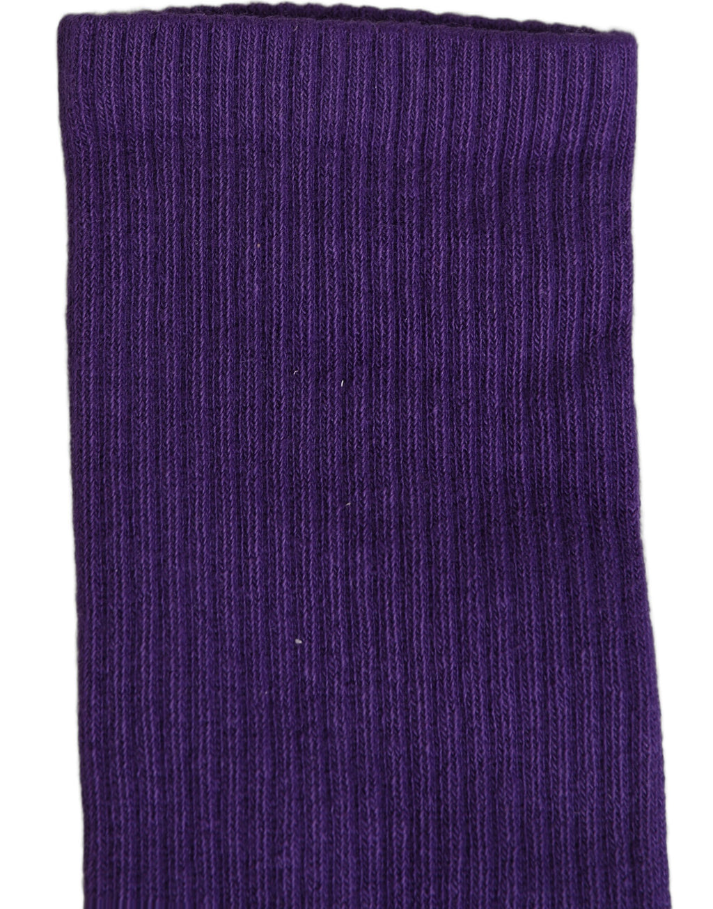 Dolce & Gabbana Violet Cotton Ribbed Mid Calf Women Accessory Socks