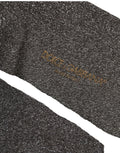 Dolce & Gabbana Dark Gray Viscose Logo Mid Calf Accessory Socks