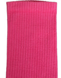 Dolce & Gabbana Pink Cotton Ribbed Mid Calf Women Accessory Socks