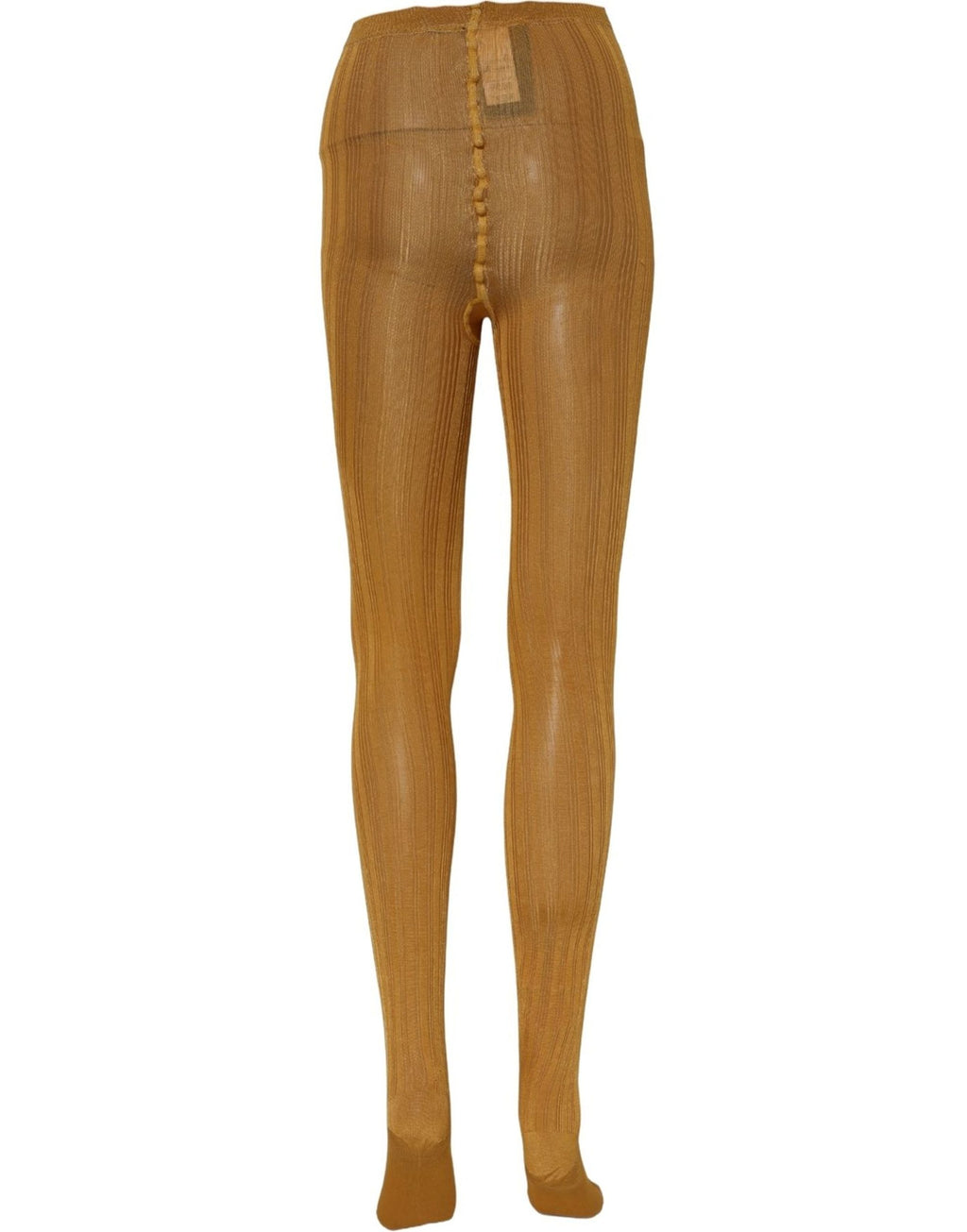 Dolce & Gabbana Mustard Nylon Tights Pantyhose Stockings Socks