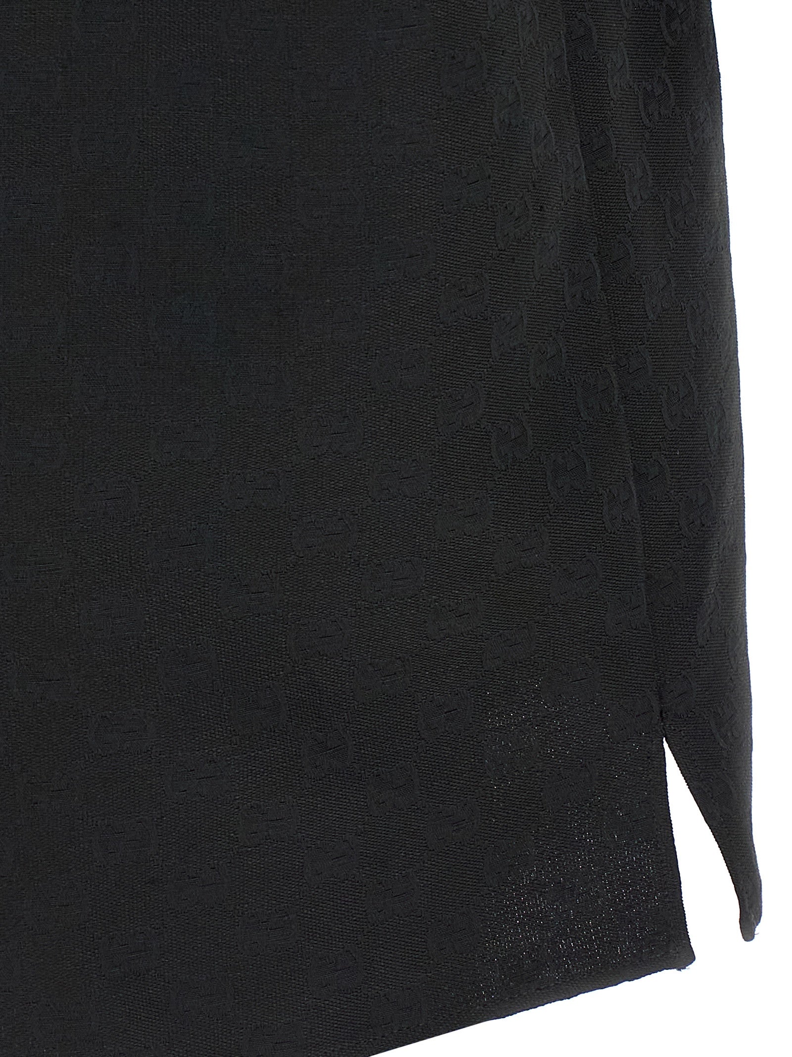Gucci Black Linen Blouse