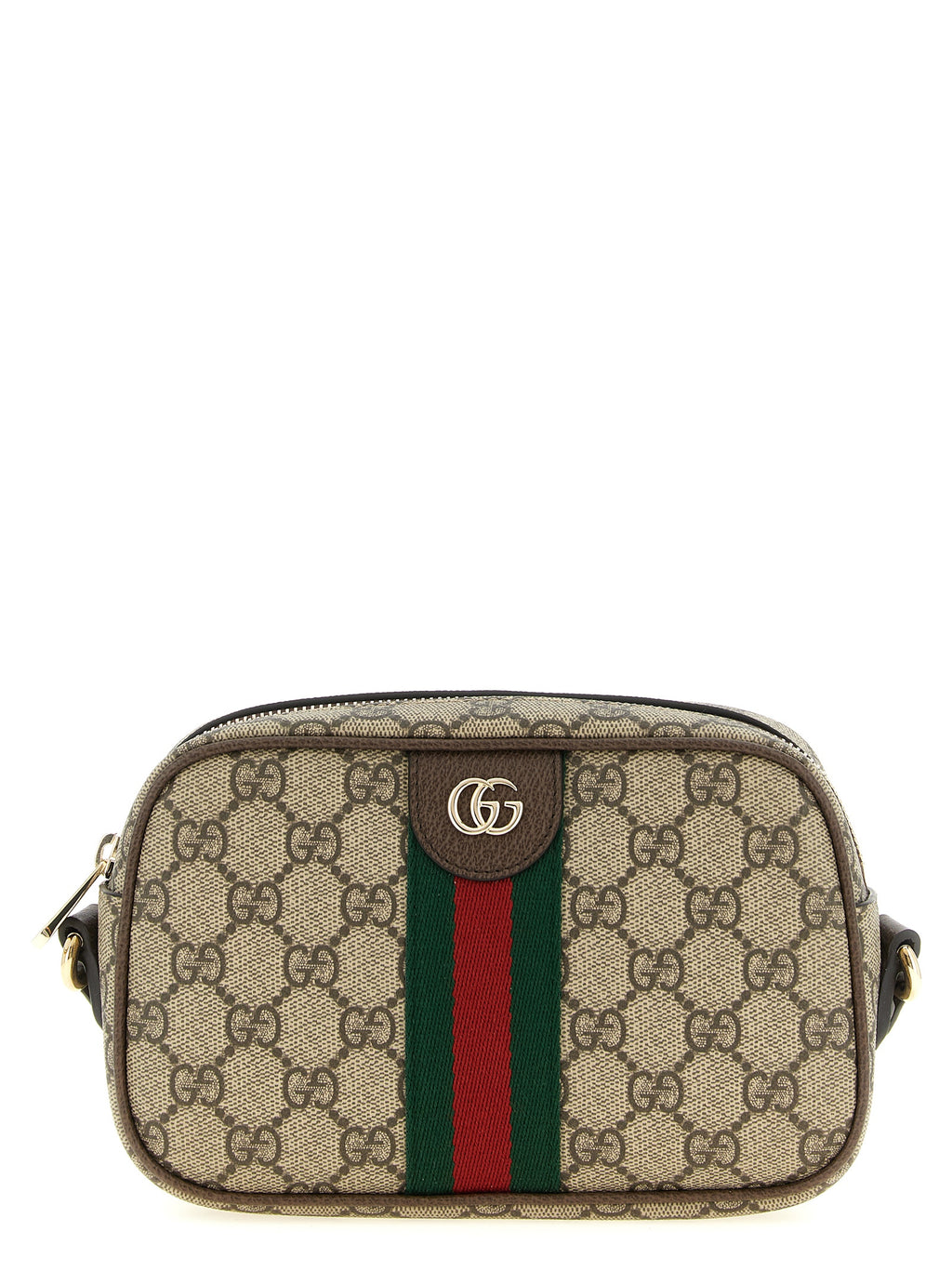 Gucci Brown Polyethylene Crossbody Bag