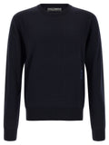 Dolce & Gabbana Blue Virgin Wool Cardigan
