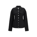 Max Mara Black Wool Oves Aries Coat