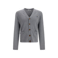 Vivienne Westwood Gray Cotton Cardigan