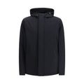 Herno Black Polyester Shell Jacket