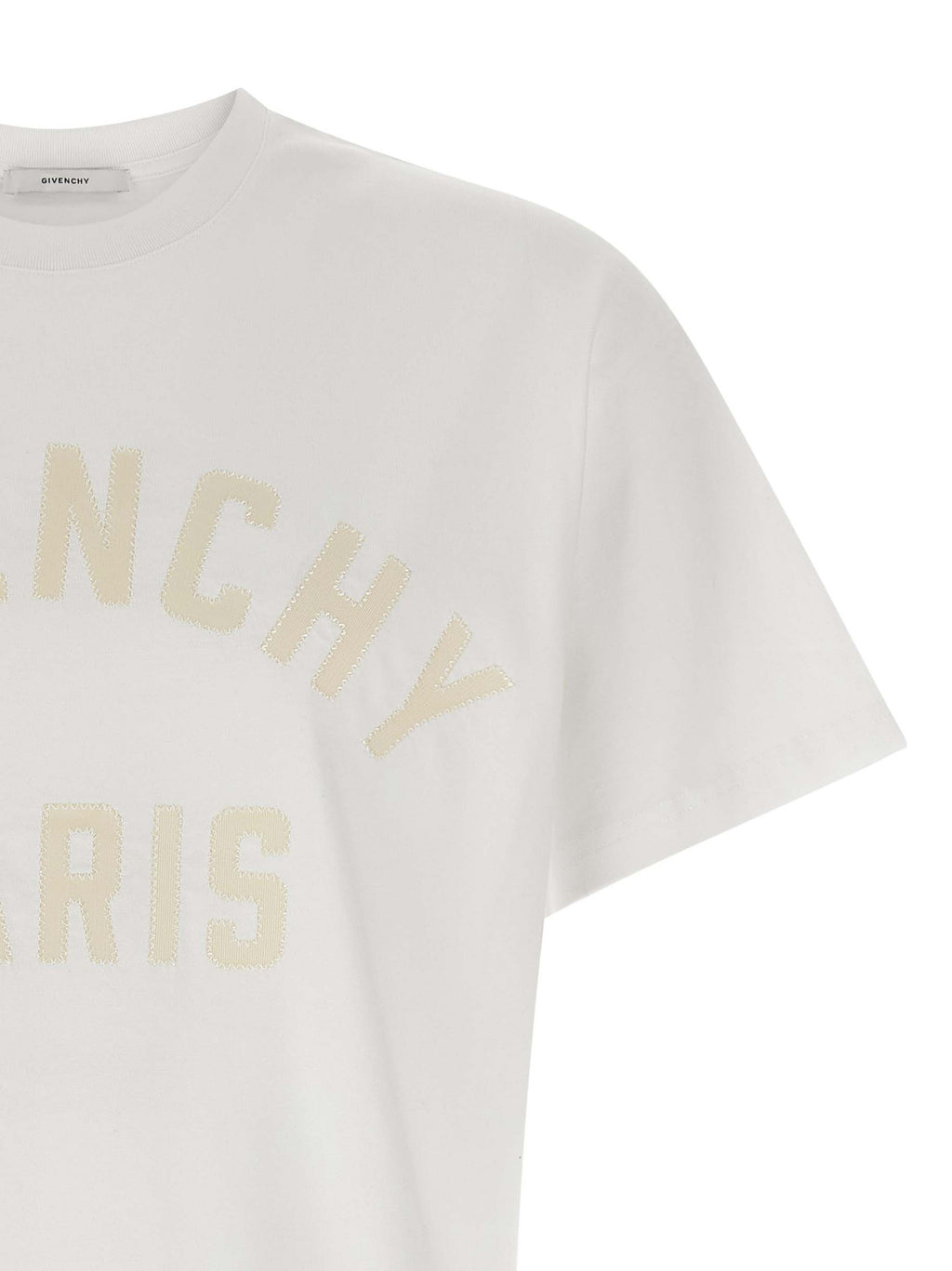 Givenchy White Cotton T-Shirt