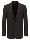 Fendi Brown Polyester Blazer