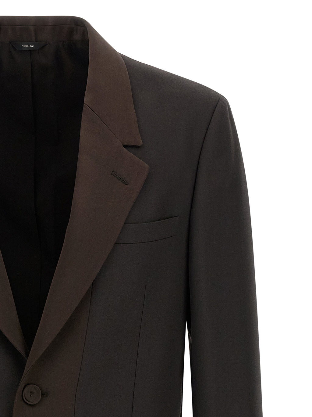 Fendi Brown Polyester Blazer