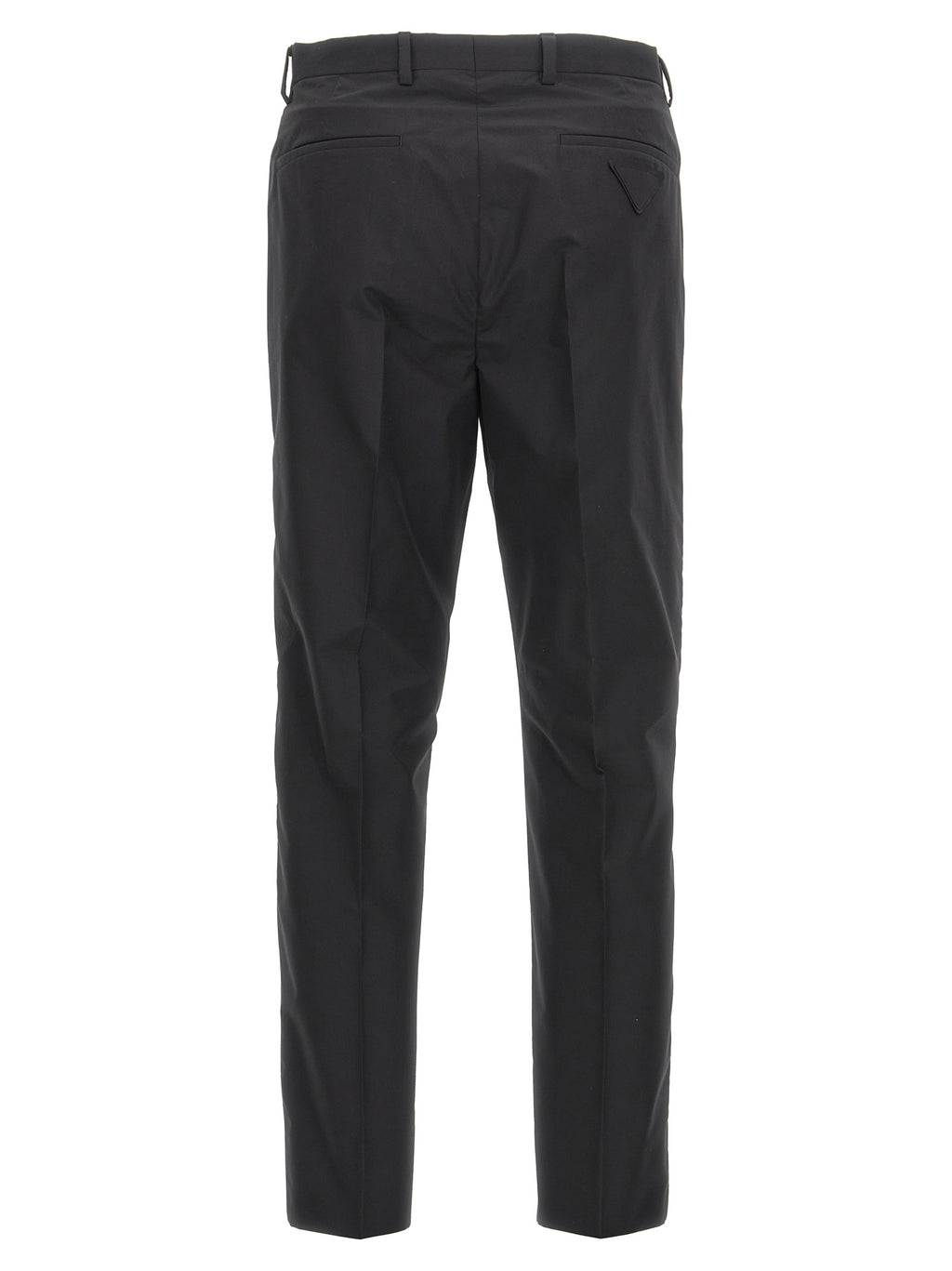 Prada Black Cotton Dress Pants